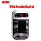 Wall Outlet Heater Plug-in Portable Household Electric Warmer Small Bathroom Heating Fans Home Heater with Remote Control