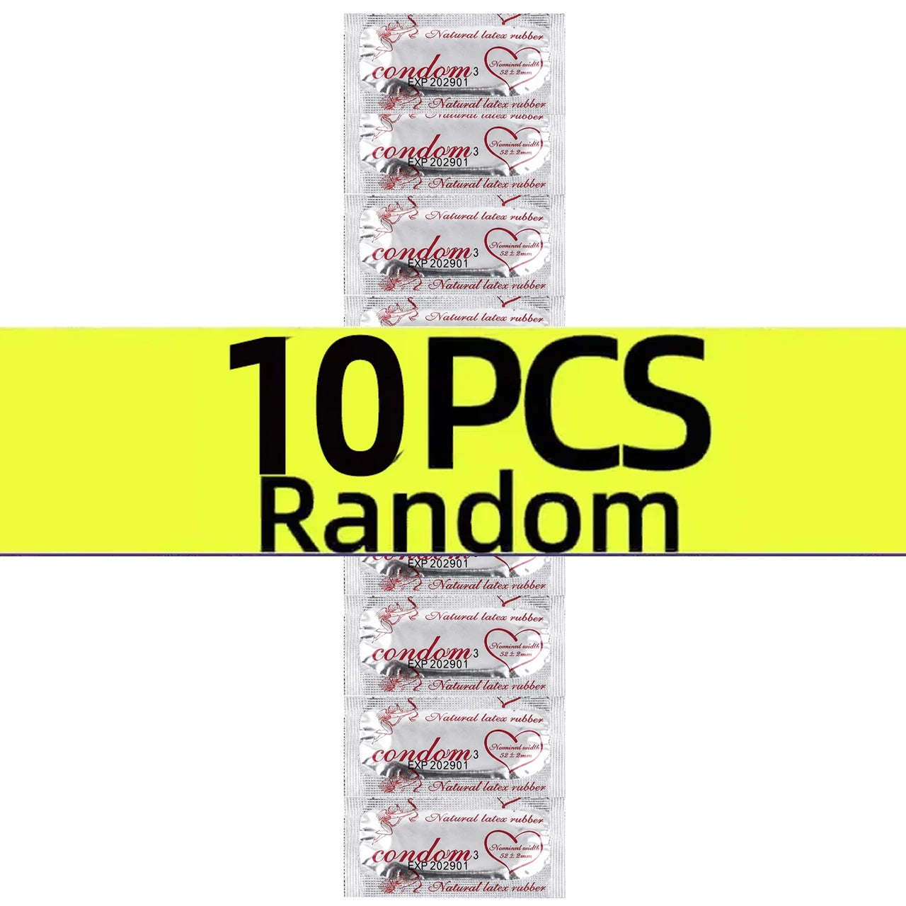 Condoms 50Pcs/Lots   for Men Smooth Penis Sleeve Thin Condom Adult Sex Products Safe Contraception Sex Toys