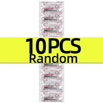 Condoms 50Pcs/Lots   for Men Smooth Penis Sleeve Thin Condom Adult Sex Products Safe Contraception Sex Toys