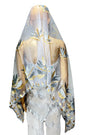 On Sale 2025 New African Net Hijab Scarf for Muslim Women African Dubai Islam Headscarf Embroidery Shawls Voile