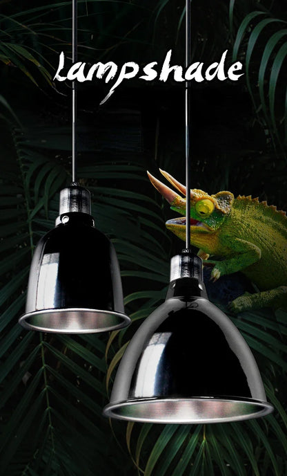 Reptile Deep Dome Lampshade 5.5/8.5/10 Inch Reptile Light Fixture Snakes Lizards Geckos Terrariums Anti-scald Protective Shade