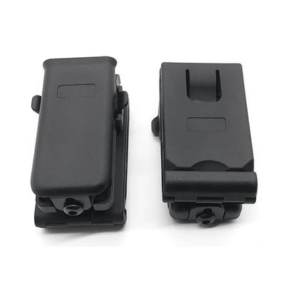 Tactical Adjustable Universal Fast Mag Pouch Single Modular Polymer Universal 9mm.40.45 Magazine Pouch