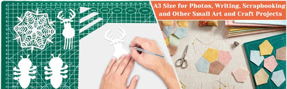 A2 A3 A4 A5 PVC Cutting Mat Double-Sided Self-Healing Board Patchwork Tools DIY Manual Craft Artist Cutting Knife Racket Kit