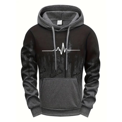 High Quality Men's Tracksuit Casual Jogging Men Versatile Sweatshirts Sweat Pants Fashion Comfort Daily Sports Simple Hoodie Set