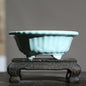 Chinese Style Purple Sand Flowerpot Home Desktop Ceramic Bonsai Pot Small Portable Handmade Succulent Glaze Flower Pots LC373