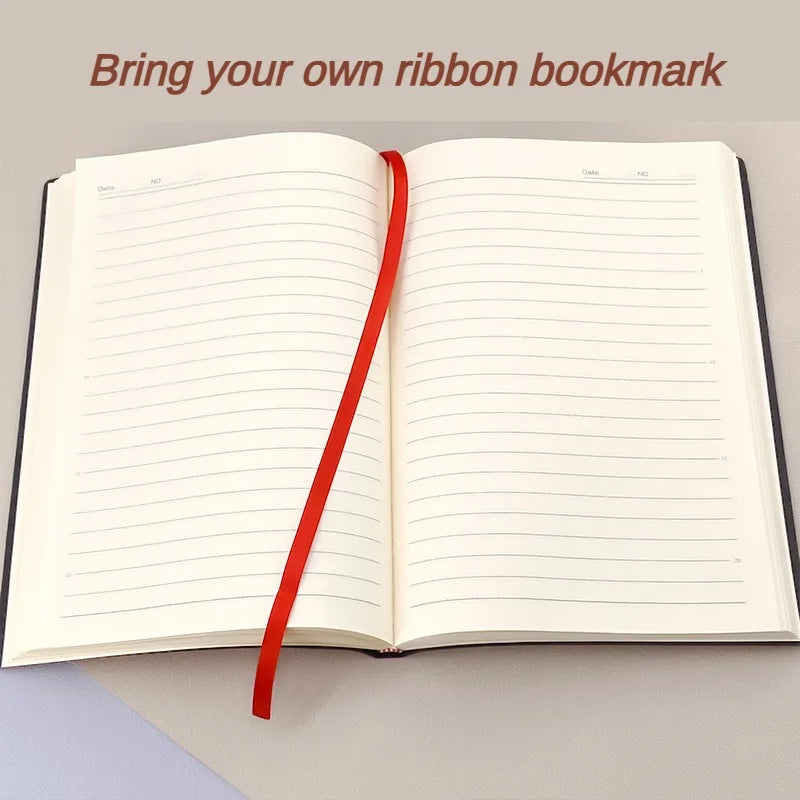 A5 Leather Book Skin Feeling Fashion Notepad Diary Learning Notebook Wholesale Business Office notebooks and journals note book