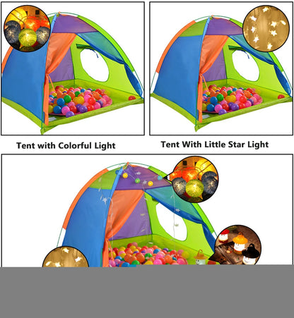 Children Play House Tent Wigwam Large Kids Camping Tents Tipi Baby Outdoor Waterproof Play Tent Little House Teepee For Kid