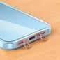 New Ultra-thin Metal Phone Lanyard Gasket Patch Stainless Steel Sturdy Hanging Cord Clips Cellphone Safety Connecter Accessories