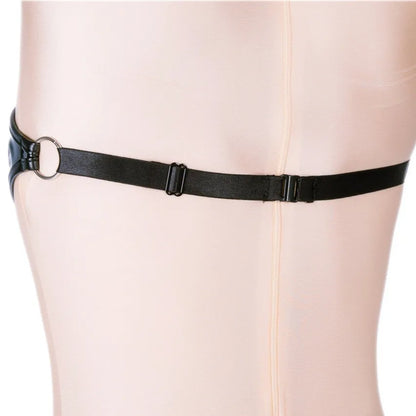 BDSM Open Bra Fetish Toy Woman Nipple Harness Sex Toys PU Leather Lingerie Couple Foreplay Bra Flirt Sex Lingeries Adjustable
