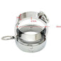 Metal Steel Ankle Wrist Cuff Handcuffs Restraints Slave BDSM Bondage Intimate Adult Game Sex Shop for Couples Sex Products