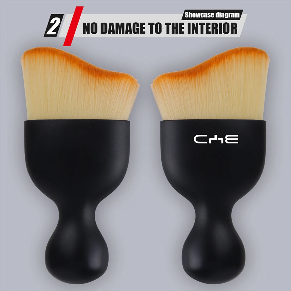 Auto Interior Dust Removal Soft Brush Car Cleaning Sweeping Brush Fit BYD Han EV Tang DM-i Qin Song Seal U Sealion 7 G5 I3