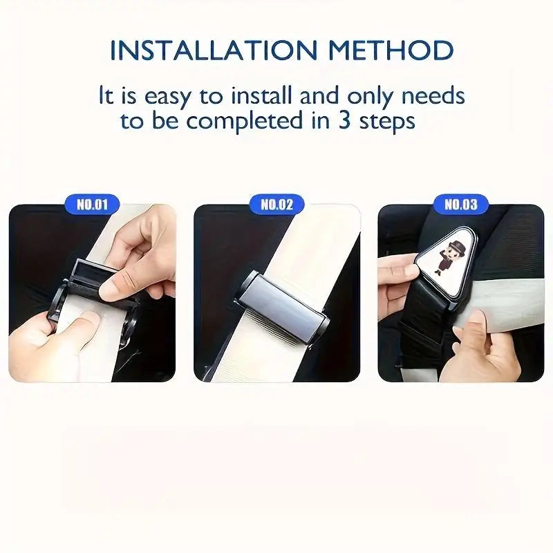 1/3/5pcs Adjuster Children Kid Car Safety Belt Universal Car Baby Safety Seat Strap Belt Buckle Seat Belt Correction Tape