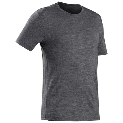 100% Merino Wool T Shirt Men Base Layer Merino Shirt Wicking Breathable Quick Dry Anti-Odor No-itch Big USA Size