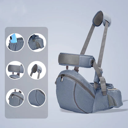Baby Carrier Waist Stool Walkers Baby Sling Hold Waist Belt Backpack Hipseat Belt Kids Adjustable Infant Hip Seat
