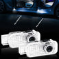 2PCS Car Door LED Light Logo Laser Projector Welcome Light For Audi sline TT Q2 Q3 Q5 Q7 Q8 A3 A4 A5 A6 A7 R8 B5 B6 B7 B8 C5 C6
