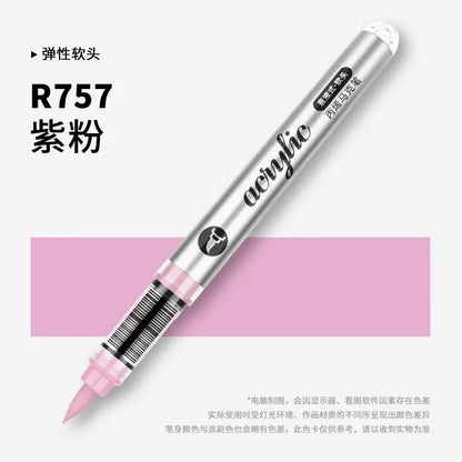 1 PC 120 Colors Acrylic Paint Marker Pens Professional Drawing Pens for Graffiti Manga School Aesthetic Stationery Art Supplies
