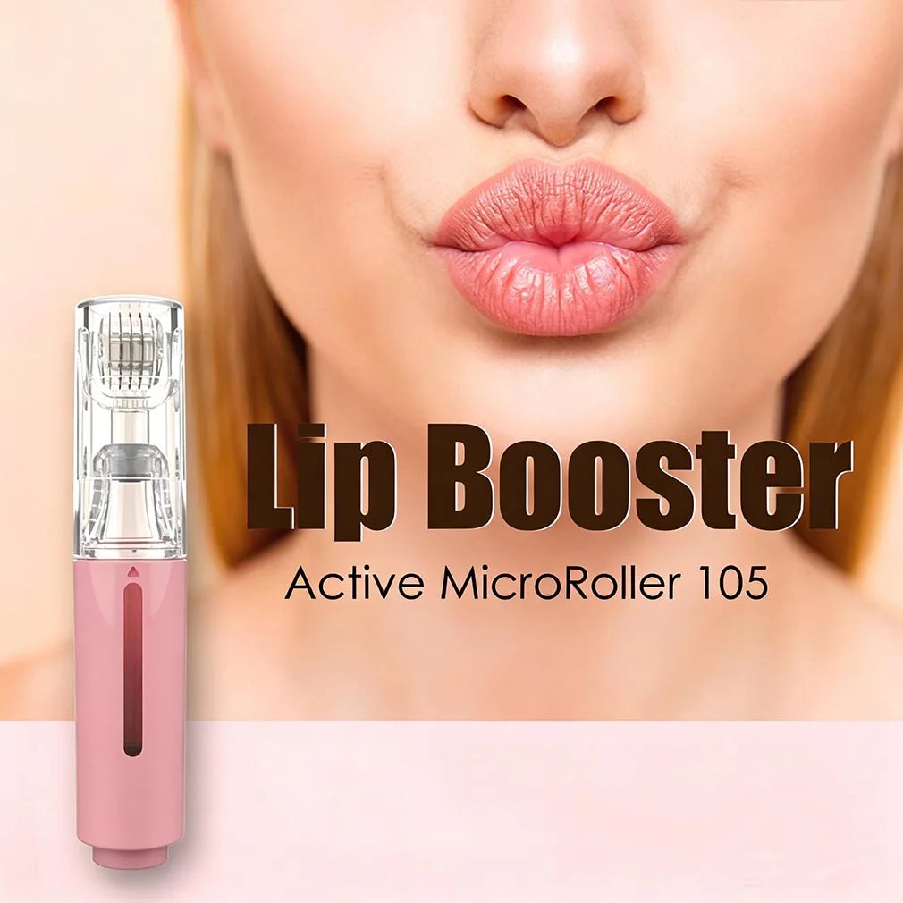 1/2/4/6pcs Derma Roller 0.2mm 105pcs Titanium Needle Lip BOOSTER Microneedle Dermaroller Face Massage Lip Beard Beauty Skin Care