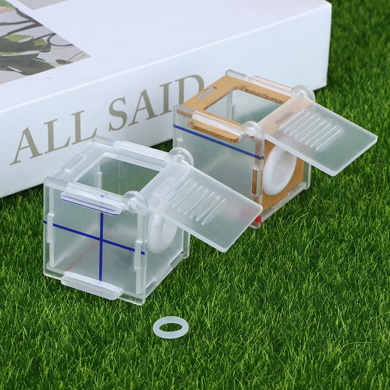 1pc Ant Nest Glass Tube Mini Ant Nest with Active Zone Insect House Acrylic Ant Farm 15/18mm Caliber Test Tube Nest