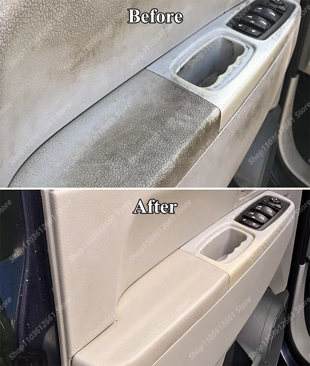 Multi-Purpose Leather and Plastic Care Polish, Suitable for Both Car Interiors and Home Use