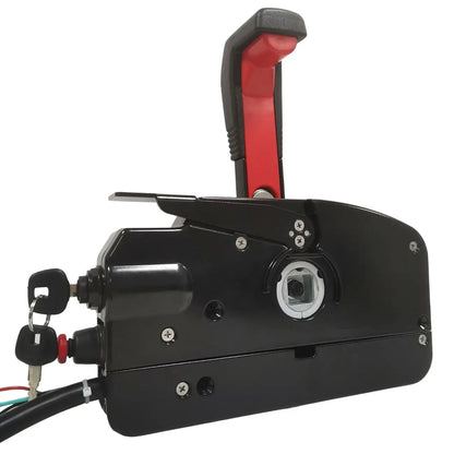 Remote control box for TOHATSU outboard PN 3ACQ843301, w/PTT & electrical start