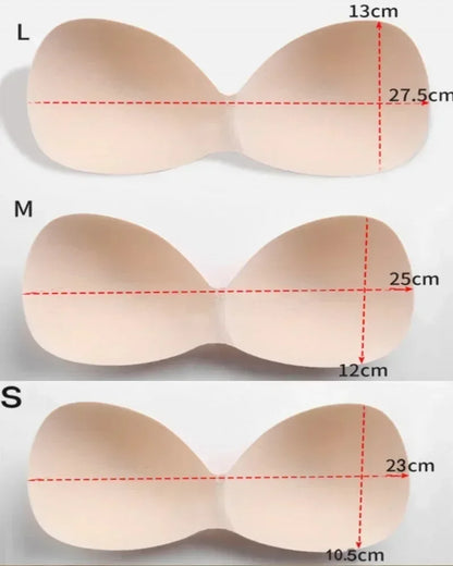 1 Pair Women Summer Swimsuit Padding Inserts Sponge Foam Bra Pads Chest Cup Breast Bra Bikini Insert Chest Pad