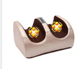 Electric Foot Massager Shiatsu Kneading Deep Tissue Relax Heated Roller Calf Pain Relief Fatigue Muscles Vibrator Machine Health