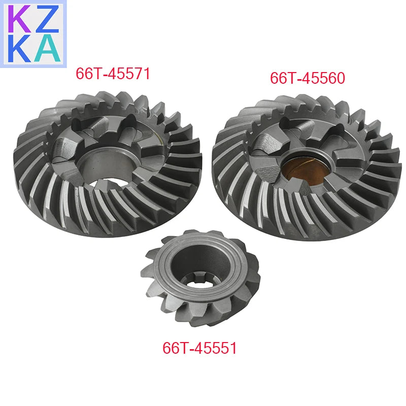 Gear Kit 66T-45560 66T-45551 66T-45571 For Yamaha Outboard Motor Parsun Hidea 2 Stroke 40HP 40X Forward Reverse Pinion