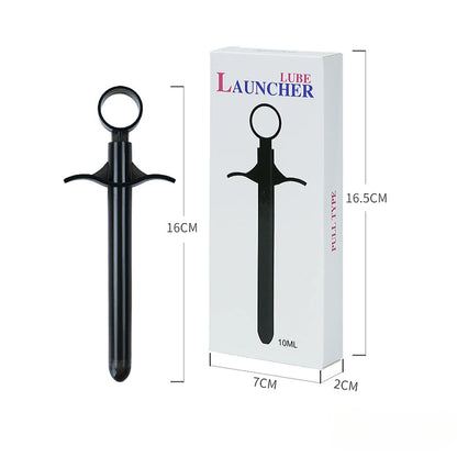 10ML Oil Launcher Syringe Lubricant Injector Sex Toys for Couples Anal Vagina Clean Tool Enema Inject Anal Lubricant Injector