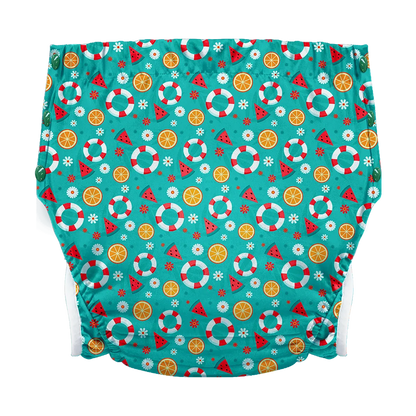 Breathable Adult Cloth Diaper Waterproof Old Man's Diaper Pants Reusable Diapers Trouser Pocket Anti-leak Breathable Nappy Pads