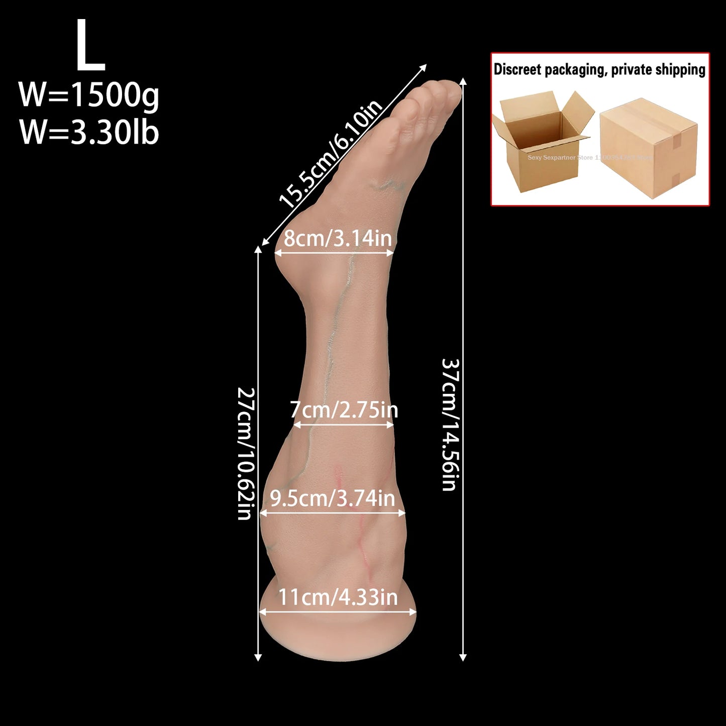 5 Sizes Huge Anal Plug Thick Arm Buttplug Silicone Suction Cup Veins Texture Palm Dildo Adult Sex Toy For Women Gay Masturbation
