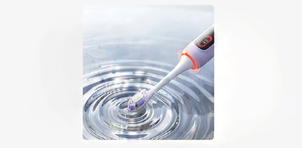 MIJIA Oscillation Electric Toothbrush Pro,Smart 4 Modes,IPX8 Waterproof Sonic Vibration Toothbrushes,180-day Battery Life