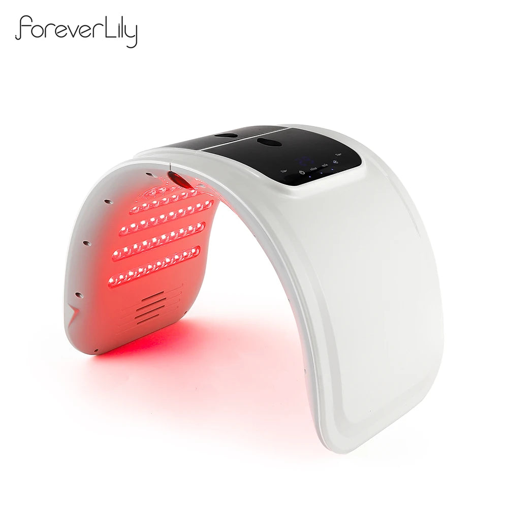 7 Colors LED Photon Machine With Nano Spray Skin Moisturizing Face&Body Mask Salon SPA Home Use Skin Rejuvenation Acne Skin Care