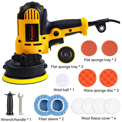 Podofo Car Polisher 0-3600 RPM 700W Electric Polishing Tool Variable Speed Car Polishing Machine for Car Waxing Sealant Coating