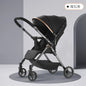 Baby Carriage,Bi-directional ultra lightweight foldable high landscape four wheel shock absorber baby stroller,baby cart