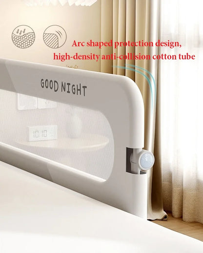 Baby Bed Rail Guardrail Safety Barrier Sleeping Prevent Falling Railings for Babies Crib Toddler Side Protective
