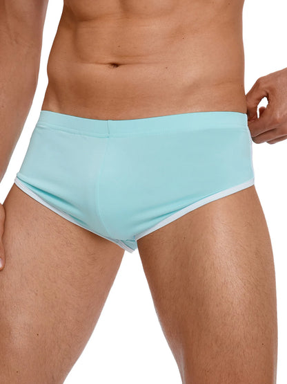 Sexy Running Elastic Sport Shorts Men's Summer Shorts Hot Pants Bar Nine Points Slim Fit Cotton Milk Silk Men's Fashion