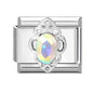 Y2K Butterfly Bow Knot Heart Star Moon Zircon Daisy Cross Italian Charm Links Fit 9mm Stainless Steel Bracelet DIY Making Gifts