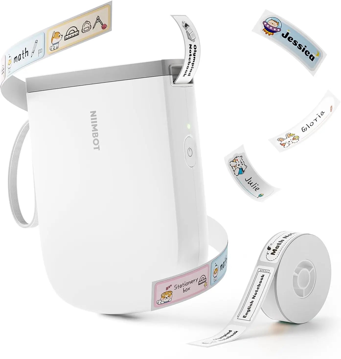Niimbot D110 D11H 300dpi Bluetooth Label Printer Compact Wireless&Feature-Rich for Labeling Excellence Mobile Phone Durabiility