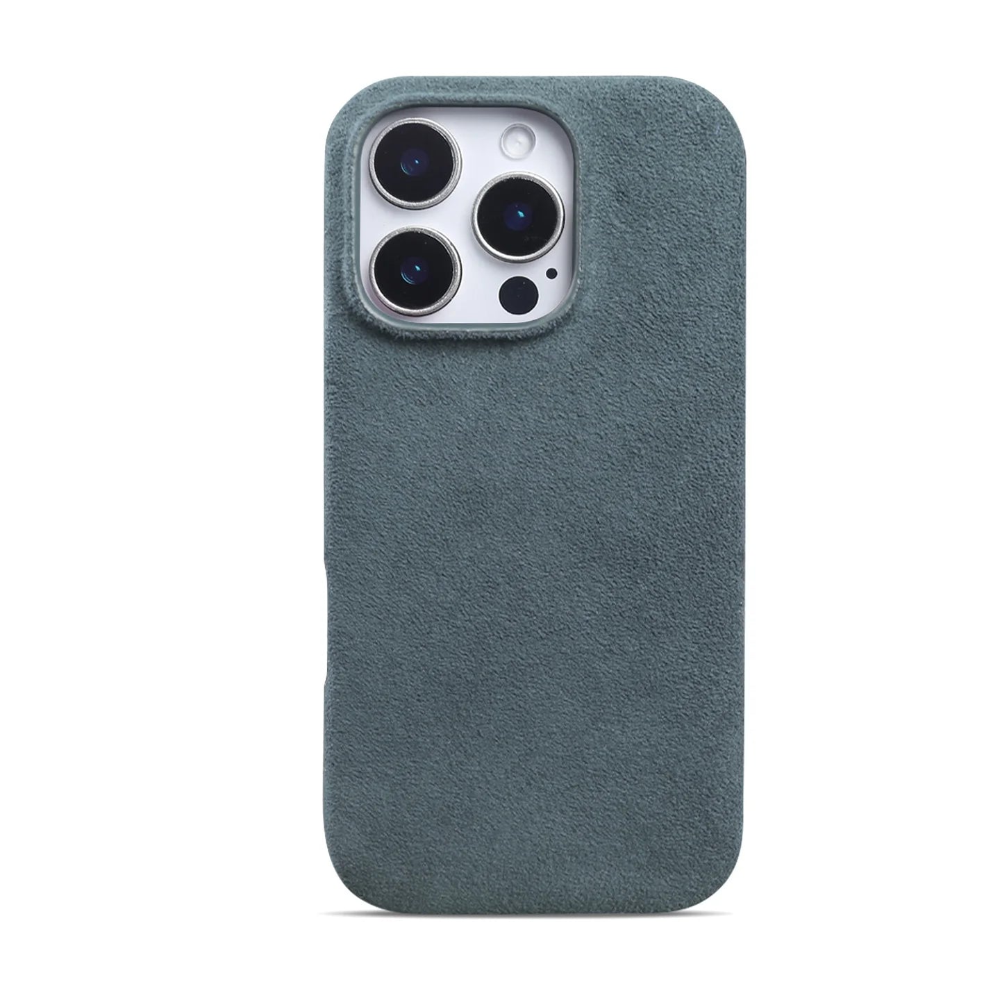 Full Coverage Magnetic Case For IPhone16 Pro 17 15 14 13 12 for ALCANTARA Magsafe Artificial Leather Supercar Suede Phone Cover