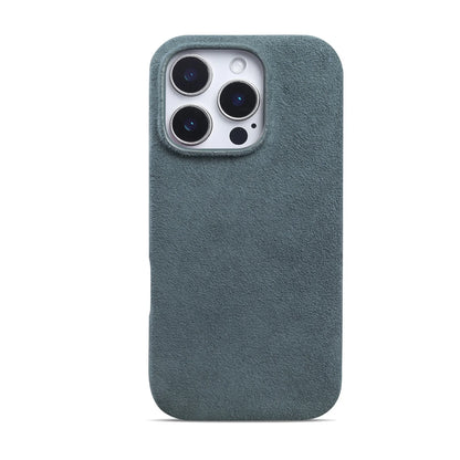 Full Coverage Magnetic Case For IPhone16 Pro 17 15 14 13 12 for ALCANTARA Magsafe Artificial Leather Supercar Suede Phone Cover