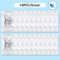 50/40/30/20/10pcs Car Air Freshener Supplement 7 Pcs/Lot Solid Car Perfume Car Air Conditioner Vent Auto Ocean Refill Air Outle