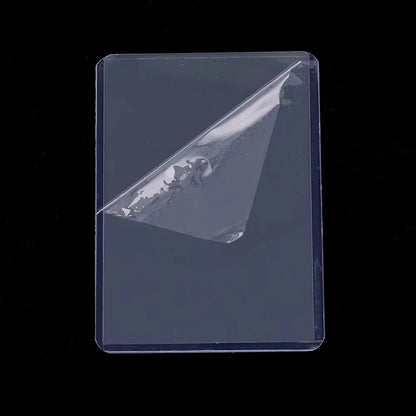 1/25/50Pcs Transparent Korean Kpop Card Sleeve with Protective Film Clear Card Holder Idol Photo Game Card Holders Cover 35PT