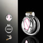 Male Super Mini Stainless Steel Chastity Cage Breathable Hole Lock Cock Ring BDSM Bondage Sissy Gay Adult Toy 18+