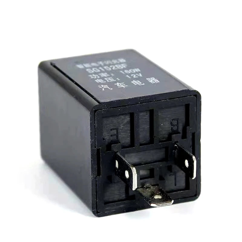 3 Pins Indicator Car Motorcycle 12V Electronic LED Relay Fix Blinker Flasher Indicator 12V LED Relay Fix Flasher Indicator