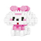 Insect Micro Animals Pet Cats Dog Building Blocks 3D Diamond Model BEE Snail Brick City Construction Toy for Children Kid Gift