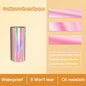 57mmx3.5M Holographic Thermal Paper Continuous Roll for M02/T02/A6 Printers - Silver Purple Gold Pink Blue Glitter Label DIY Mak