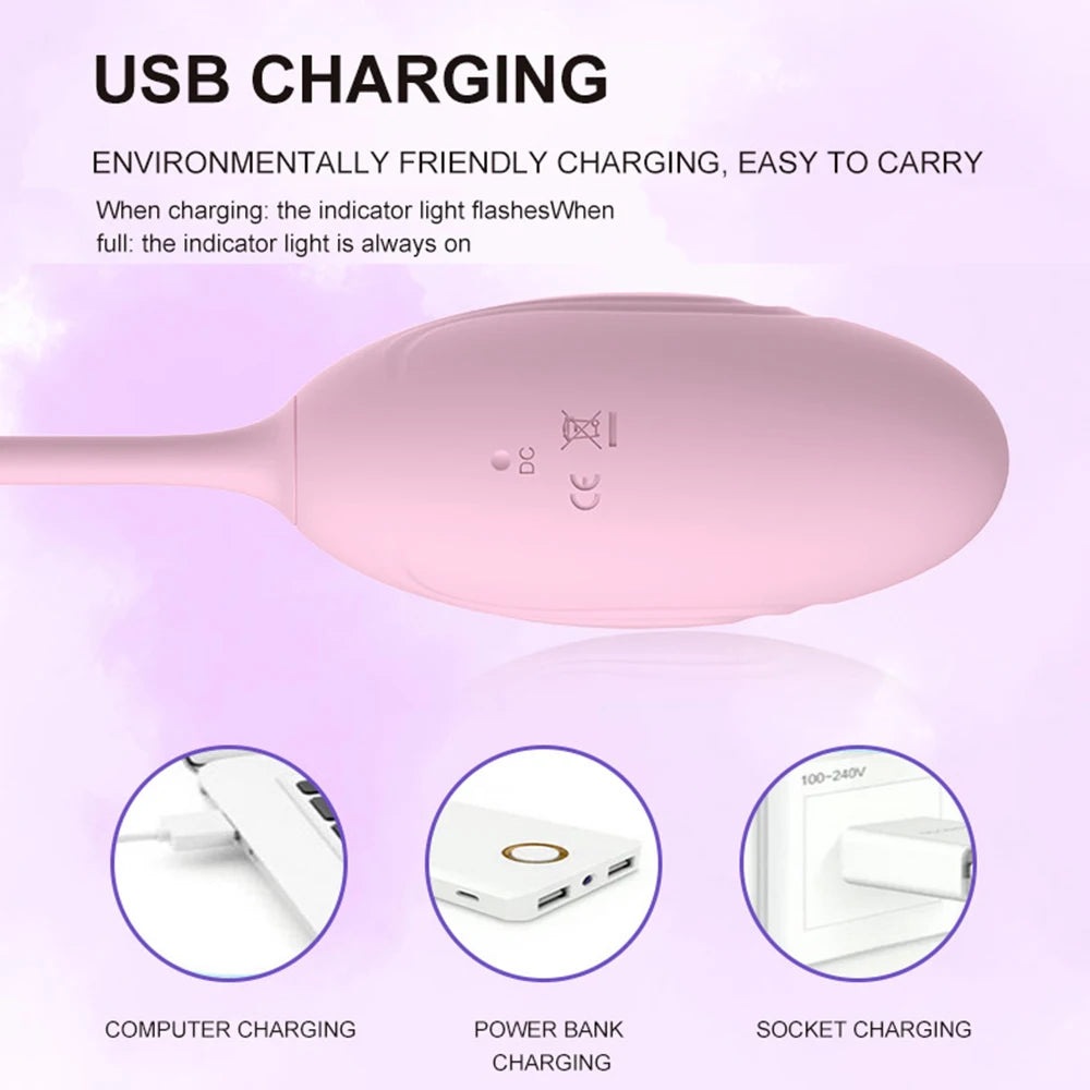 APP Control Vibrator Bluetooth Wireless Sex Toys for Women Wearable Rotate Vibrating Egg Kegel Ball G Spot Clit Female Panties