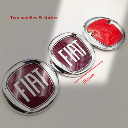 Logo Fiat Front Rear Badge Emblem 85mm 100mm 120mm 8.5cm 10cm 12cm for 500 Panda Punto Grande Doblo Ducato Bravo Tipo 595 600