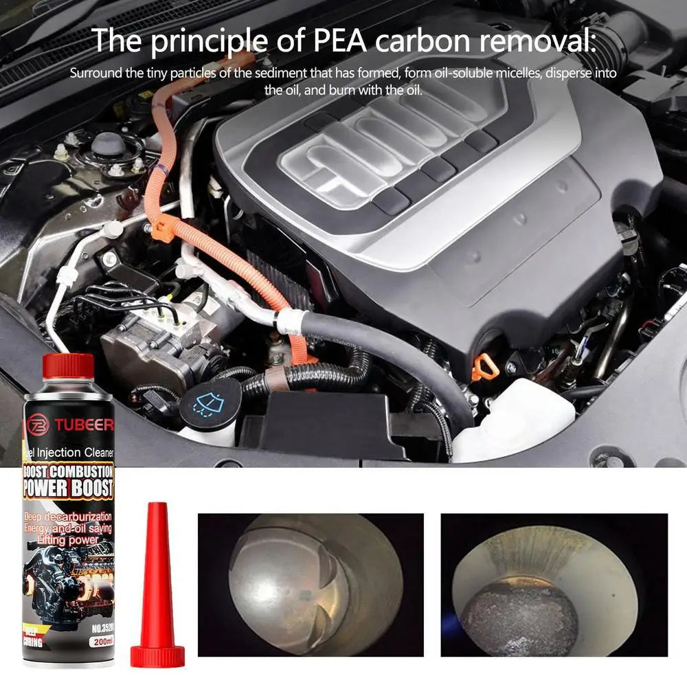 Pack Of 2 Fuel Injector Cleaner For Engines Fuel System Treatment Tank Engine Car Cleaning Remove Carbon &Fuel Dep S1T2