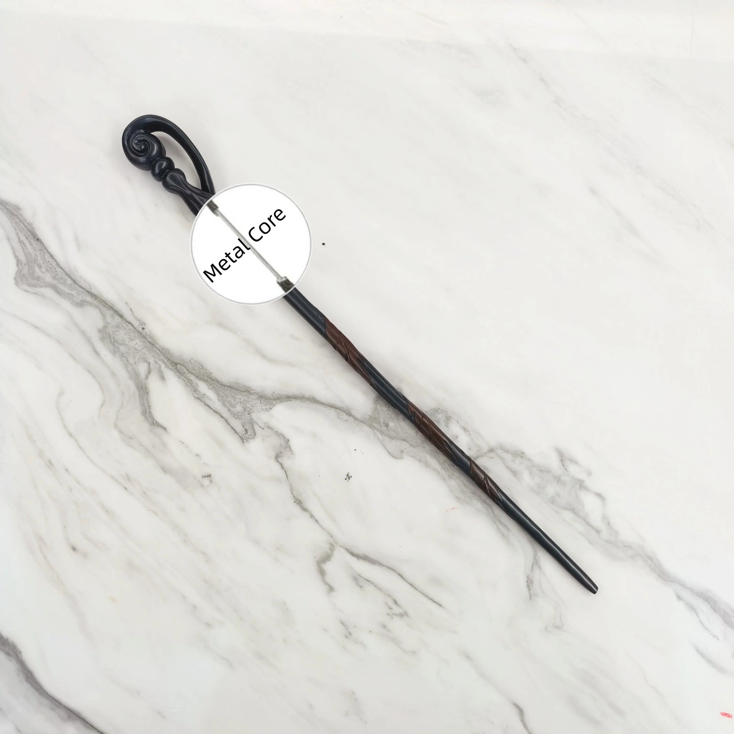 Anime Cosplay Magic Metal Core Wand With Box Children Decoration Toy Accessories For Kids Bacchetta Di Plastic Magic Stick